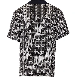 Balmain T-shirts and Polos Black
