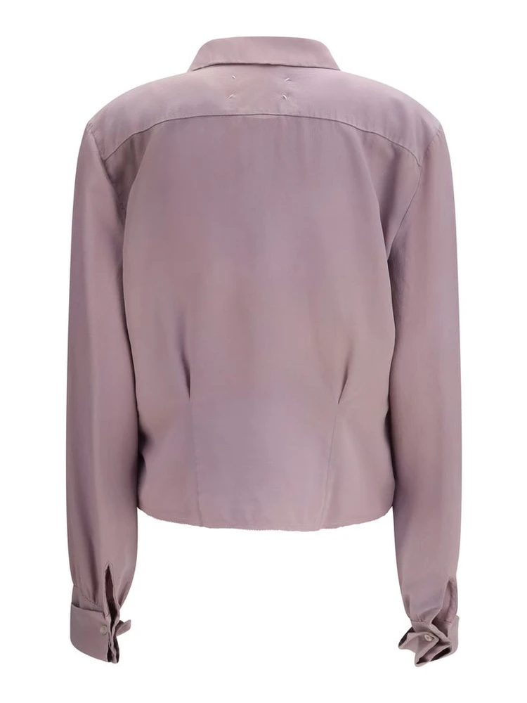 Purple Silk Dress Shirt alternative