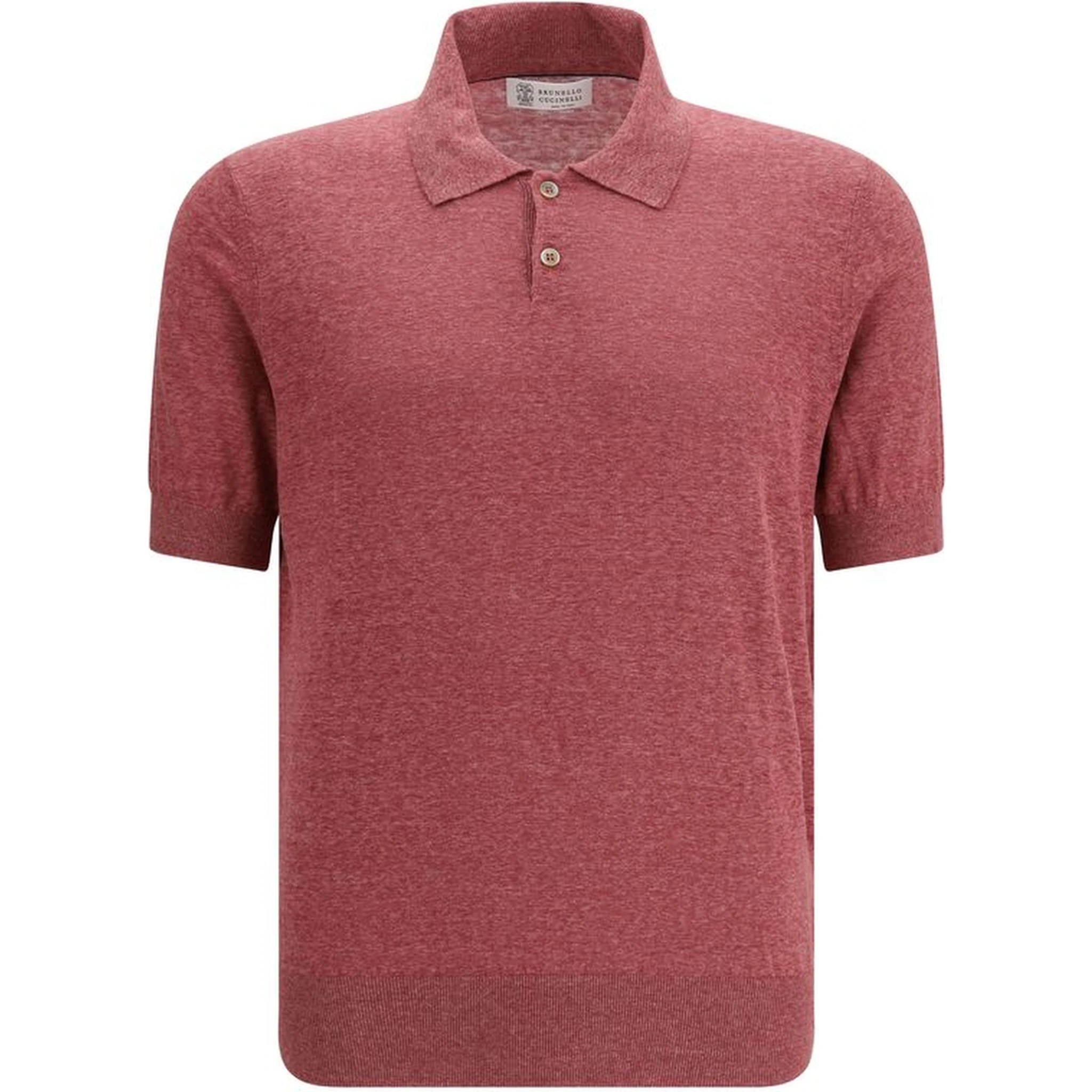 Multicolor Linen Polo Shirt