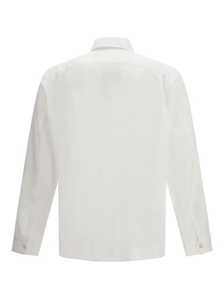 White Linen Dress Shirt alternative