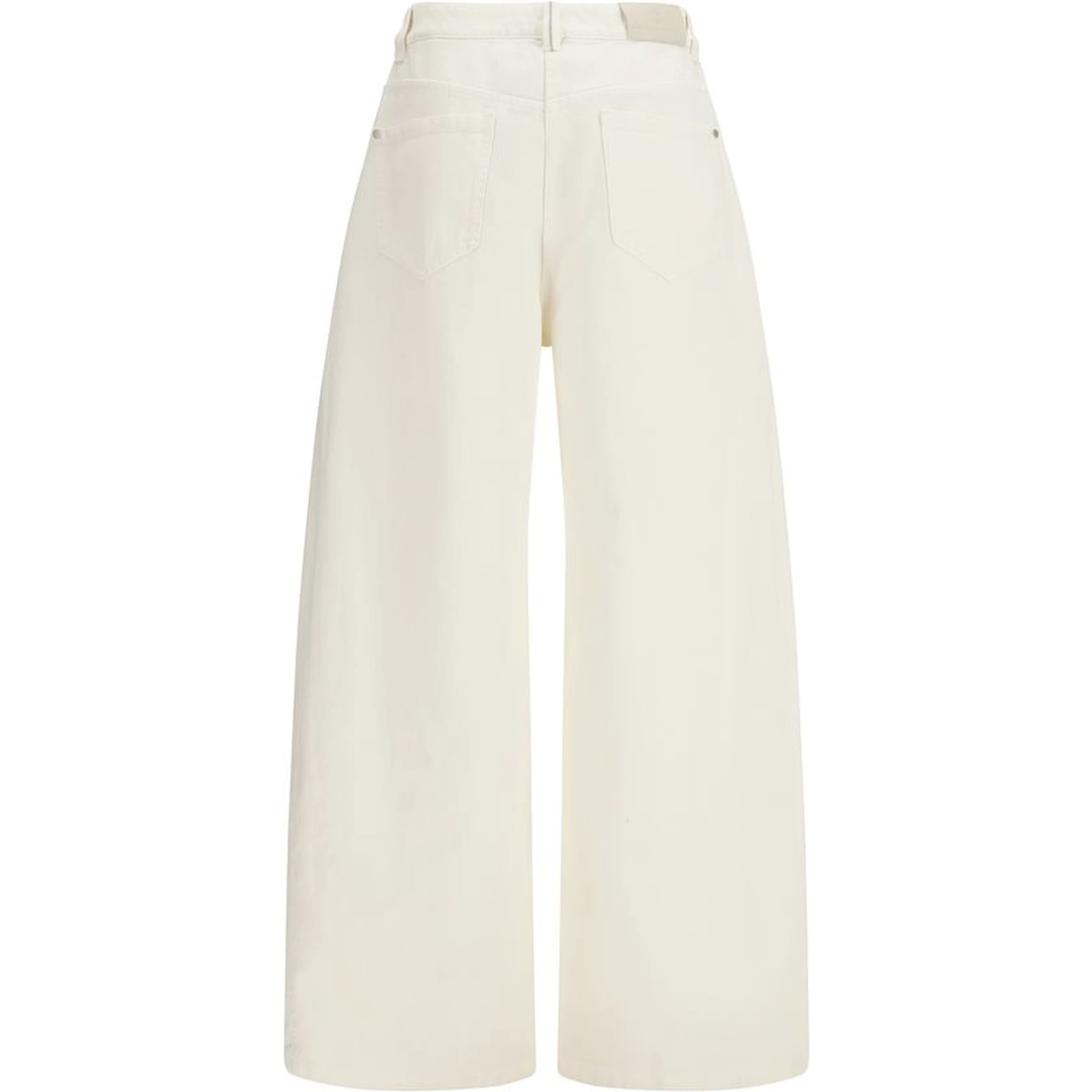 Beige Cotton Pants