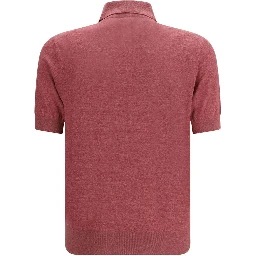 Multicolor Linen Polo Shirt