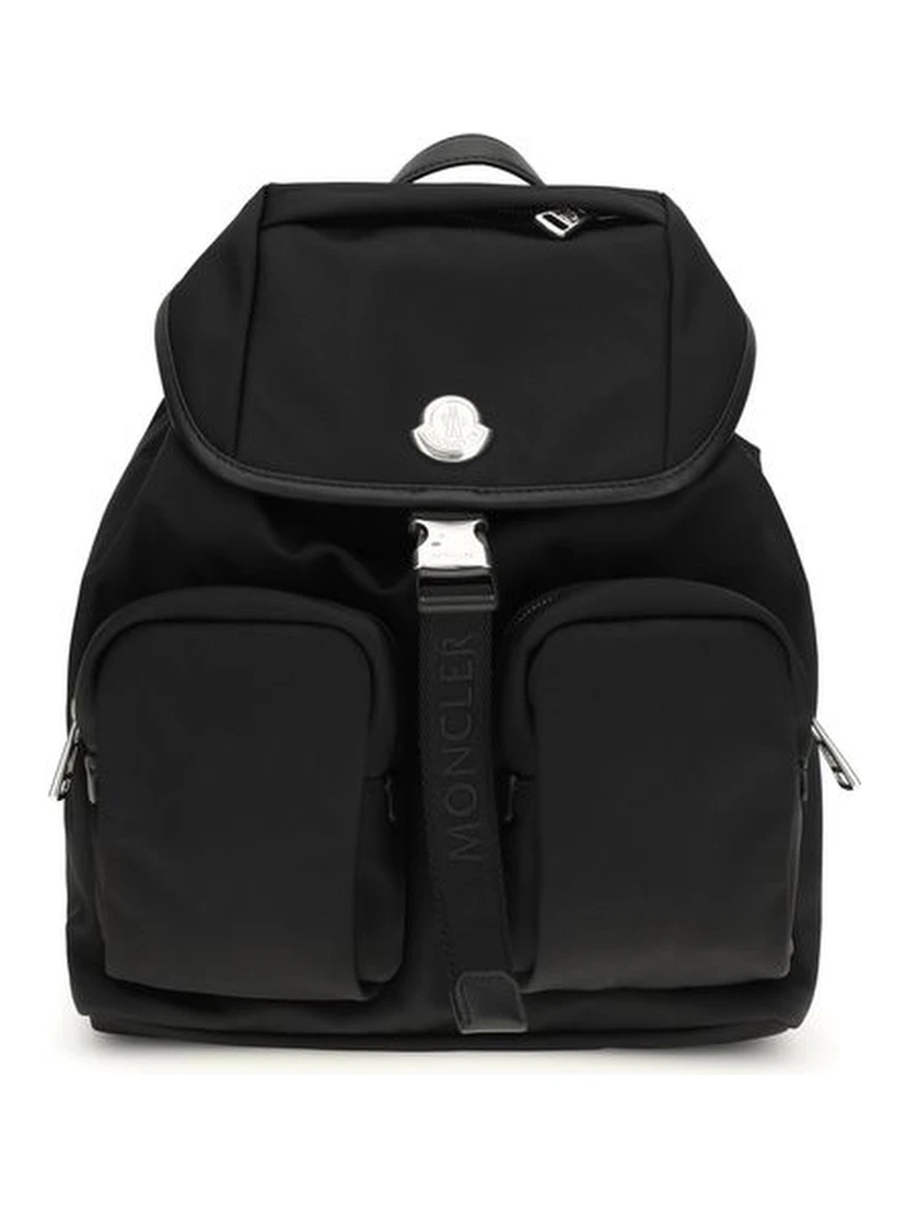 حقيبة ظهر سوداء من البولياميد