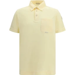 Bicolor Cotton Polo Shirt