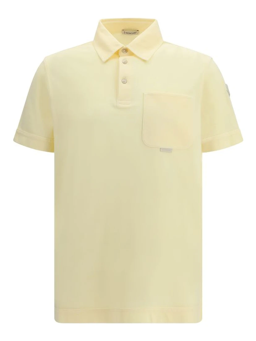 Bicolor Cotton Polo Shirt