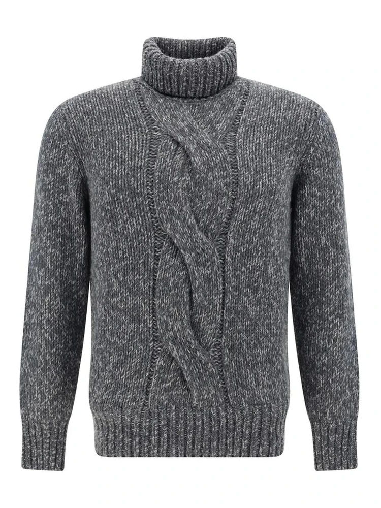 Gray Cashmere Sweater
