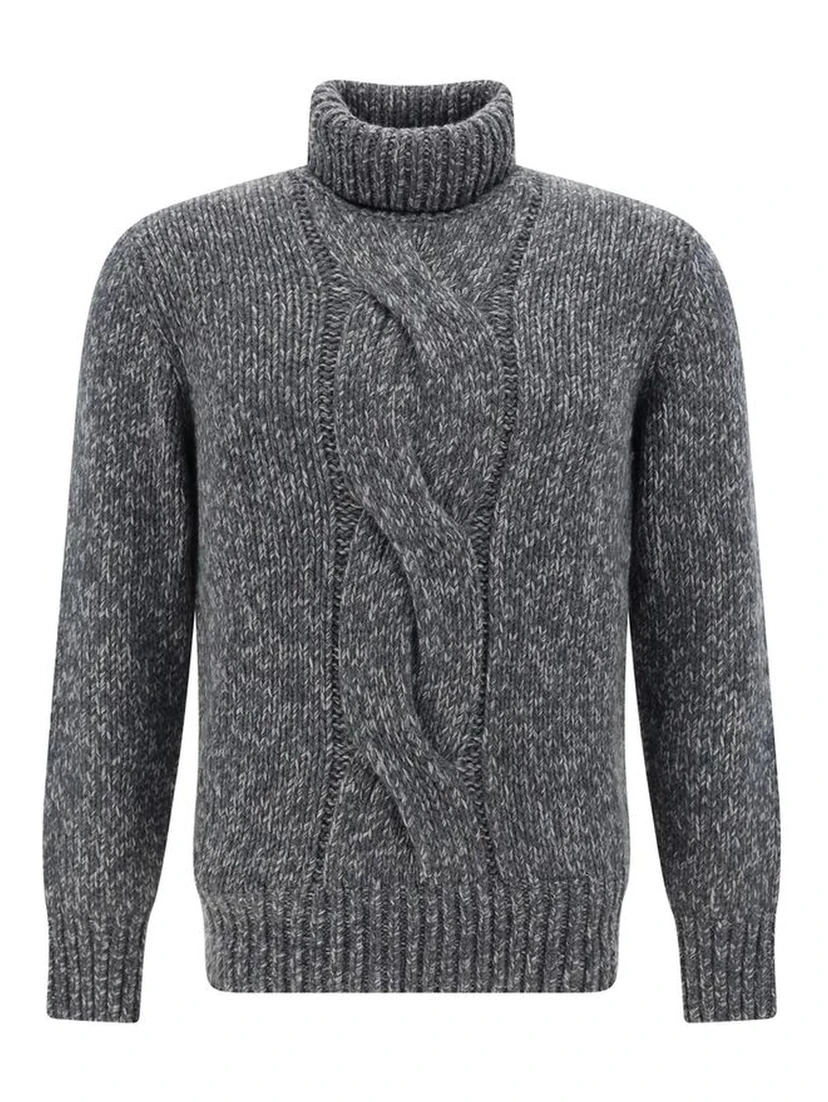 Gray Cashmere Sweater