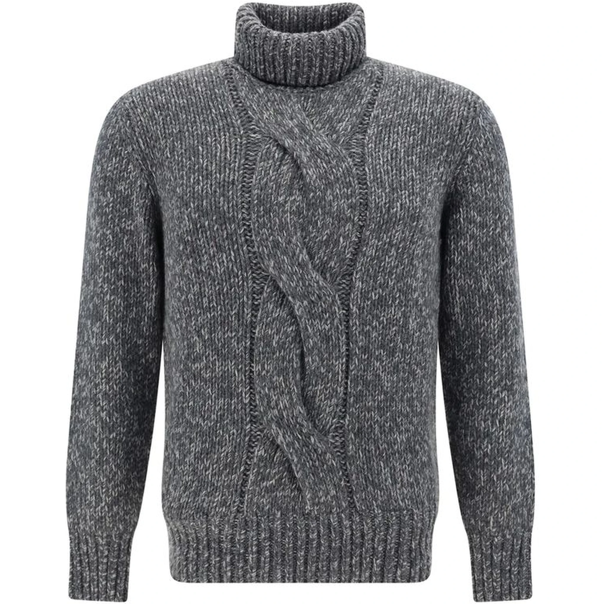 Gray Cashmere Sweater