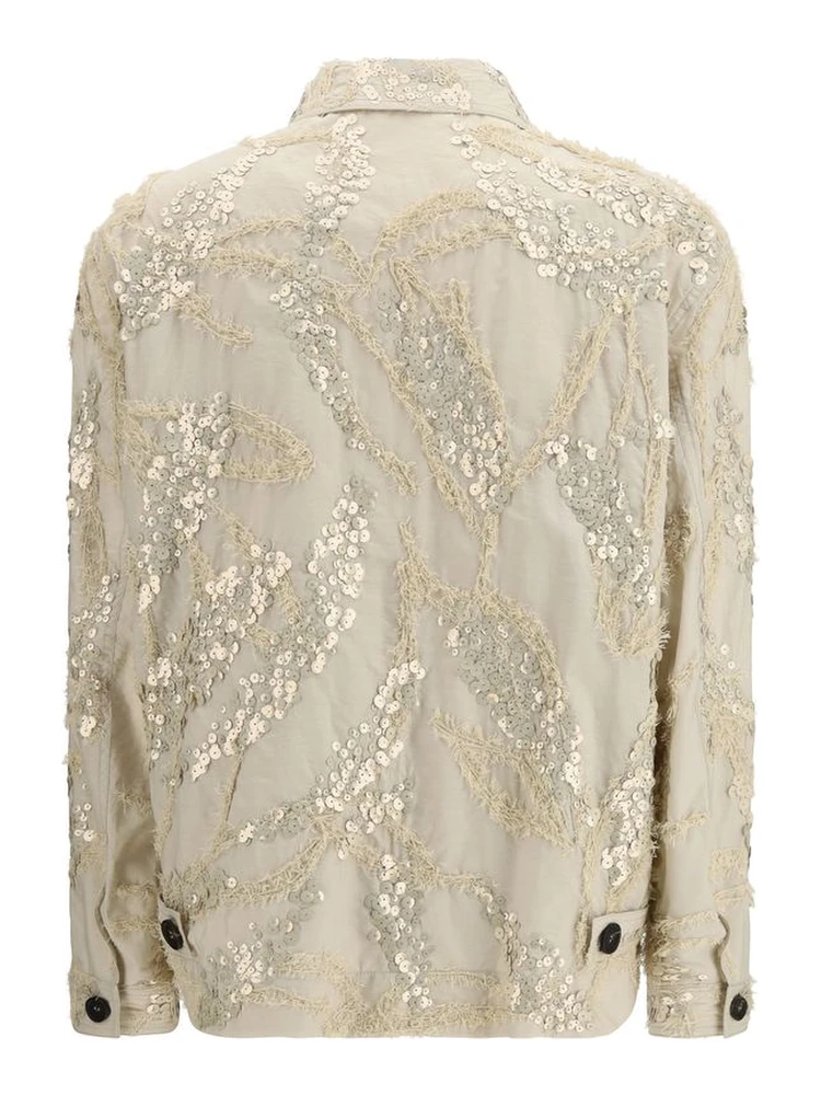 Beige Cotton Coat alternative