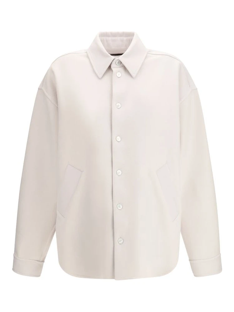 Beige Cashmere Shirt