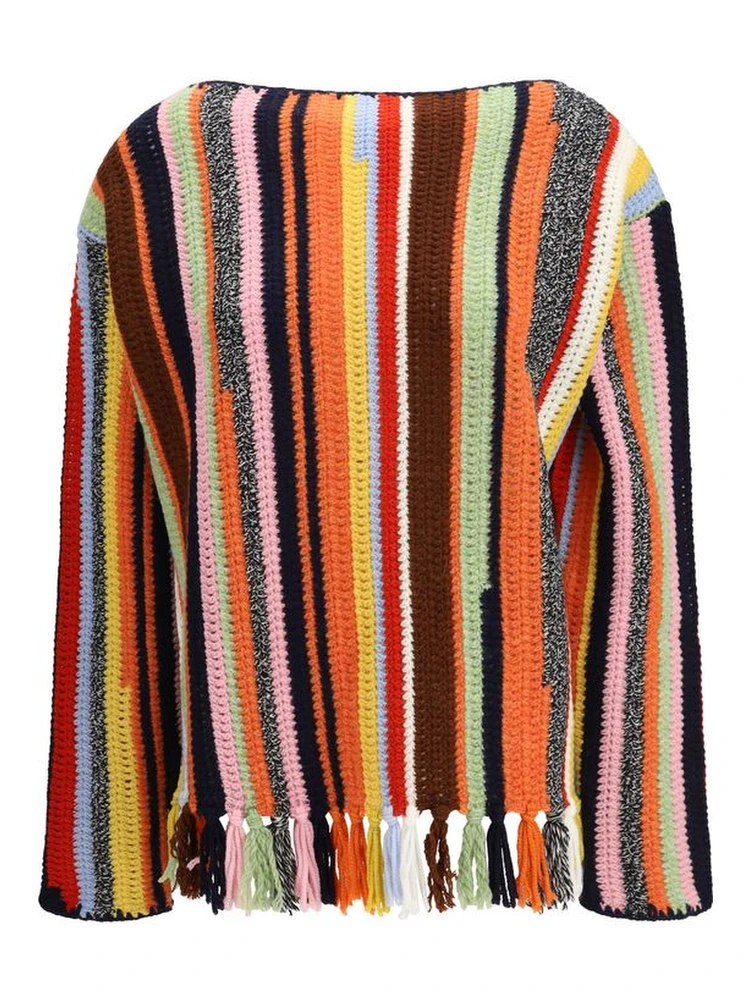 Multicolor Wool Sweatshirt