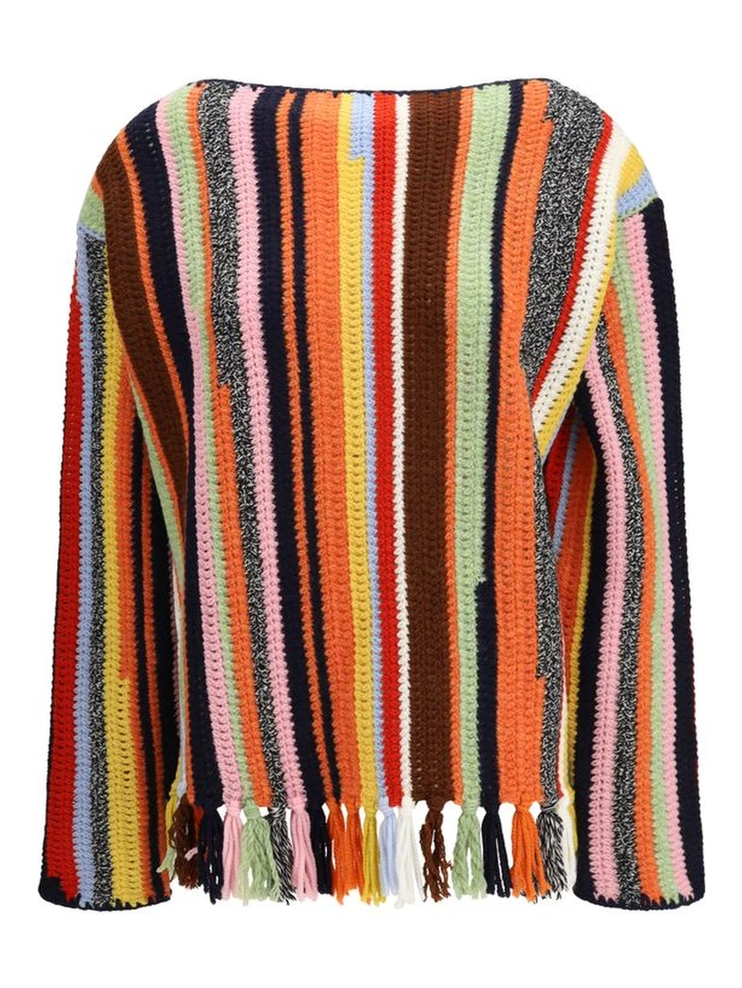 Multicolor Wool Sweatshirt