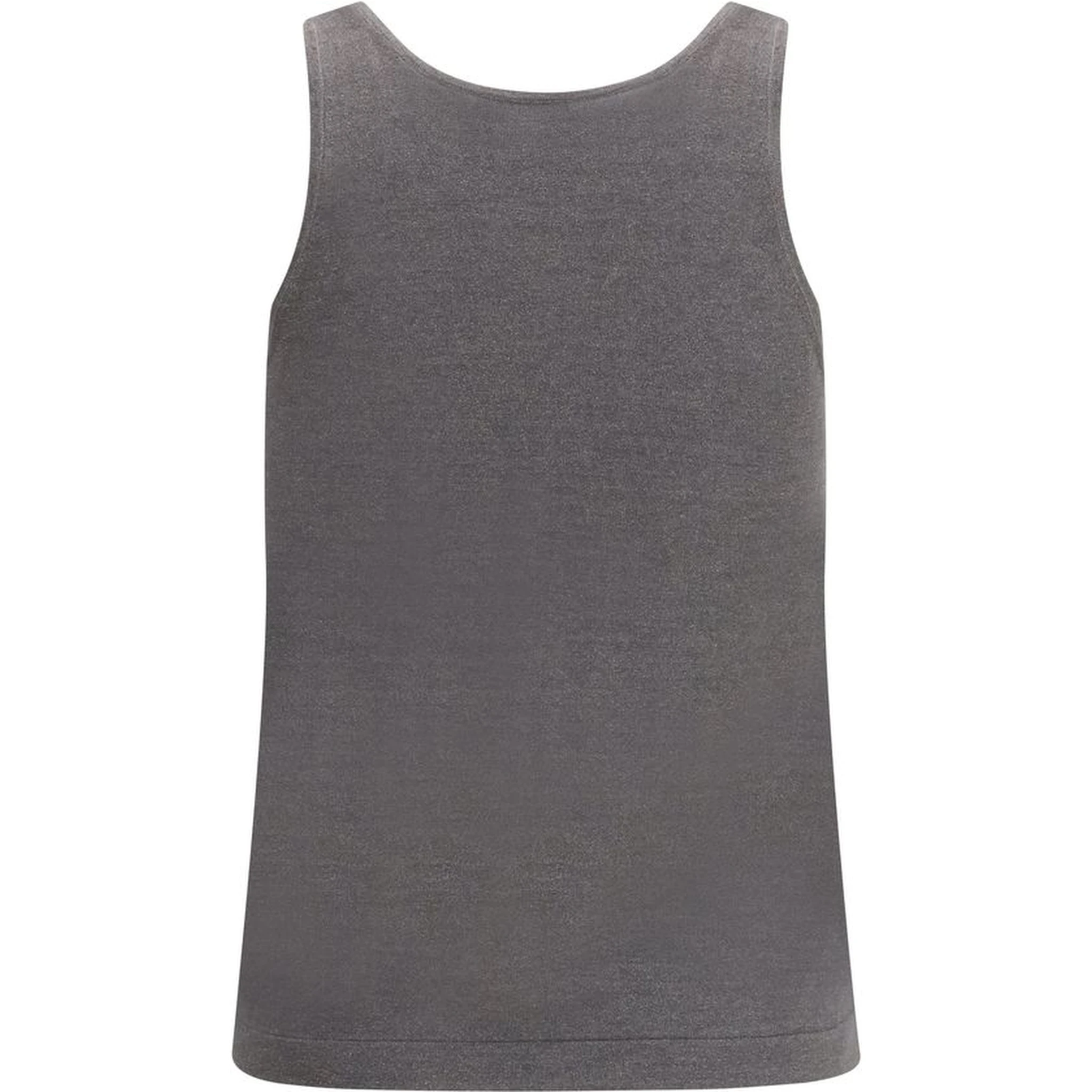 Gray Cashmere Top