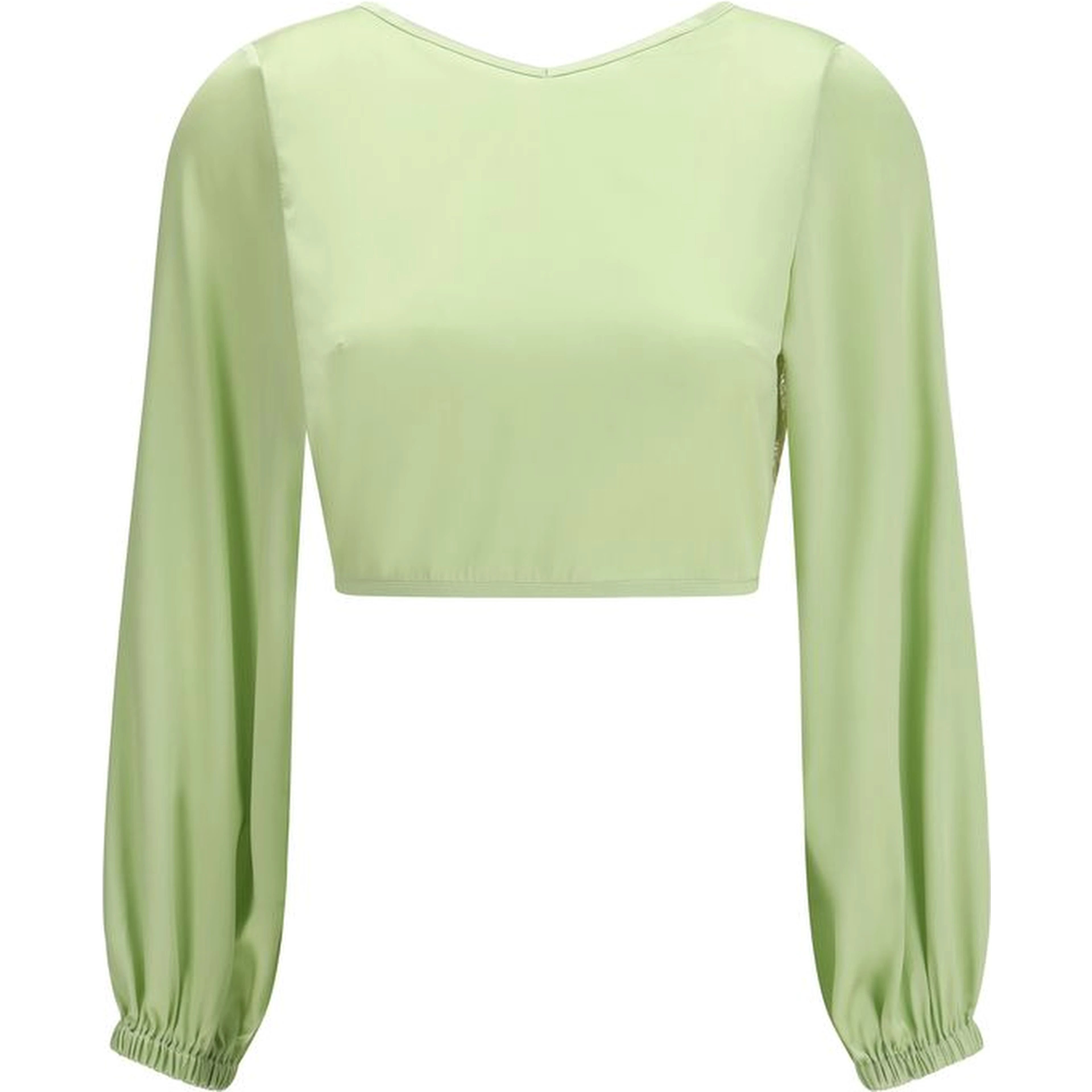 Bicolor Silk Blouse