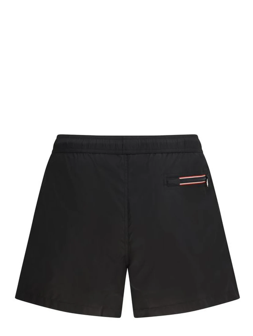 Black Polyamide Swim Shorts