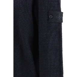 Blue Cotton Sweatshirt