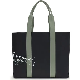 Black Cotton Handbag