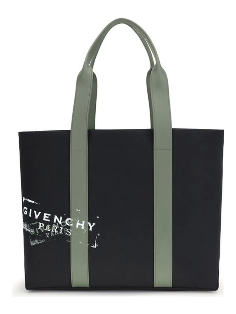 Black Cotton Handbag