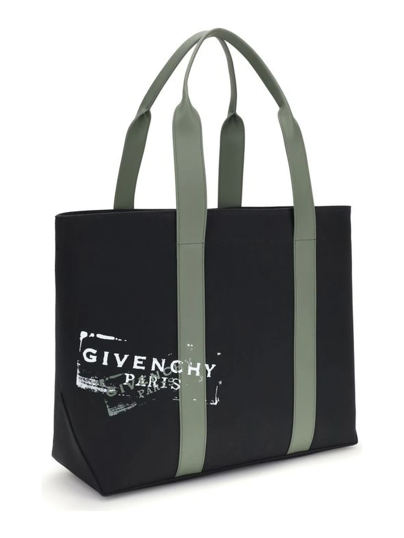 Black Cotton Handbag