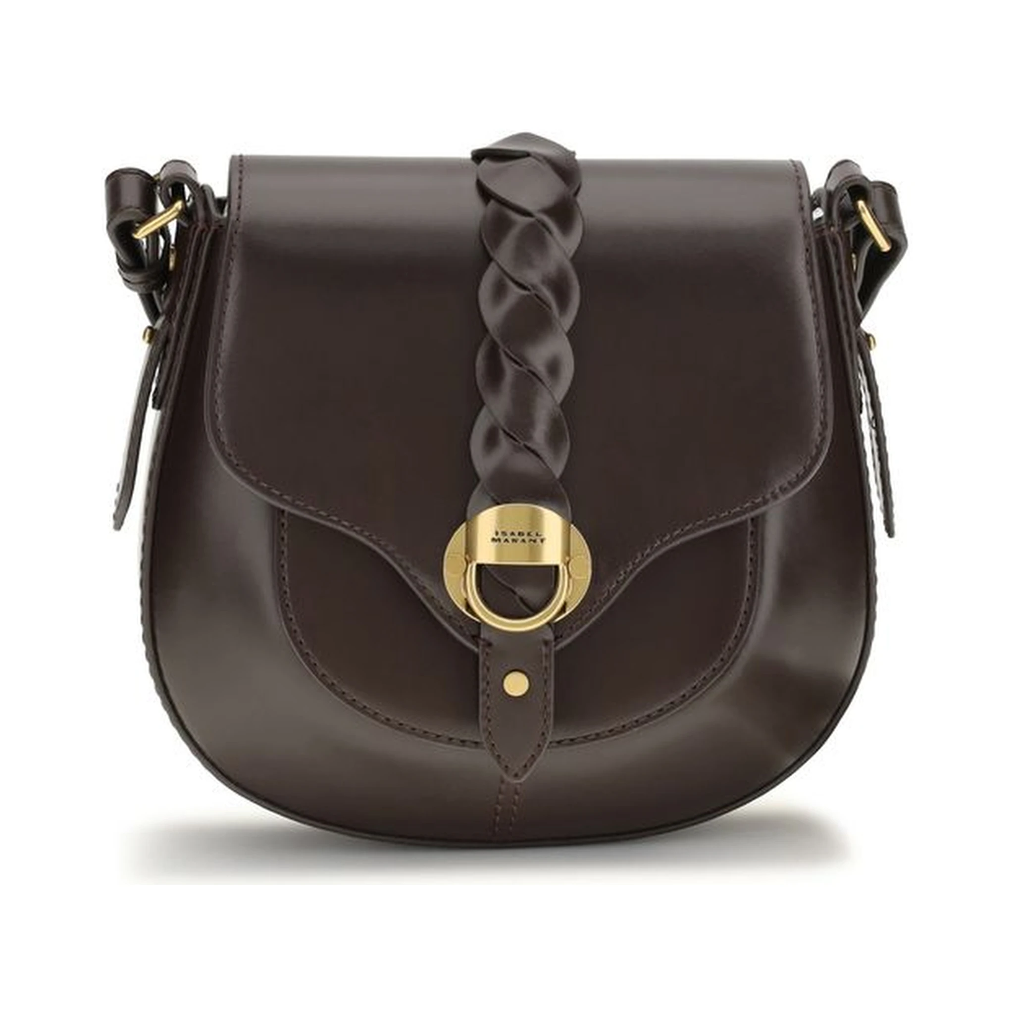 Brown Calf Leather Bos Taurus Shoulder Bag