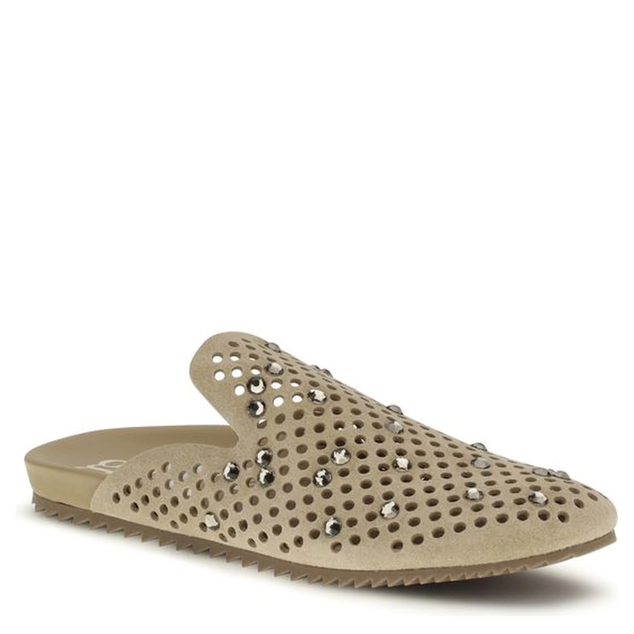 Beige Calf Leather Bos Taurus Mules