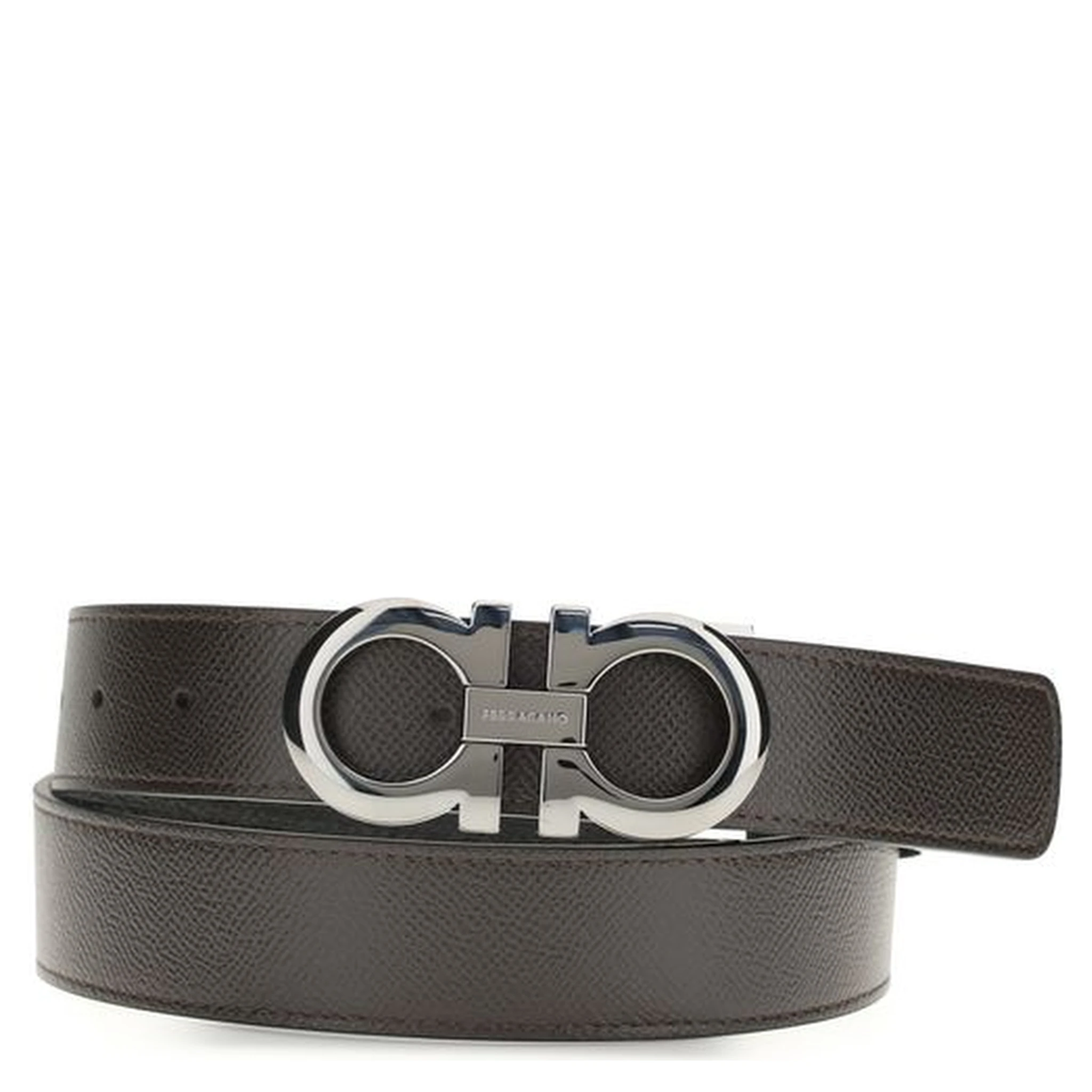 Brown Calf Leather Bos Taurus Belt
