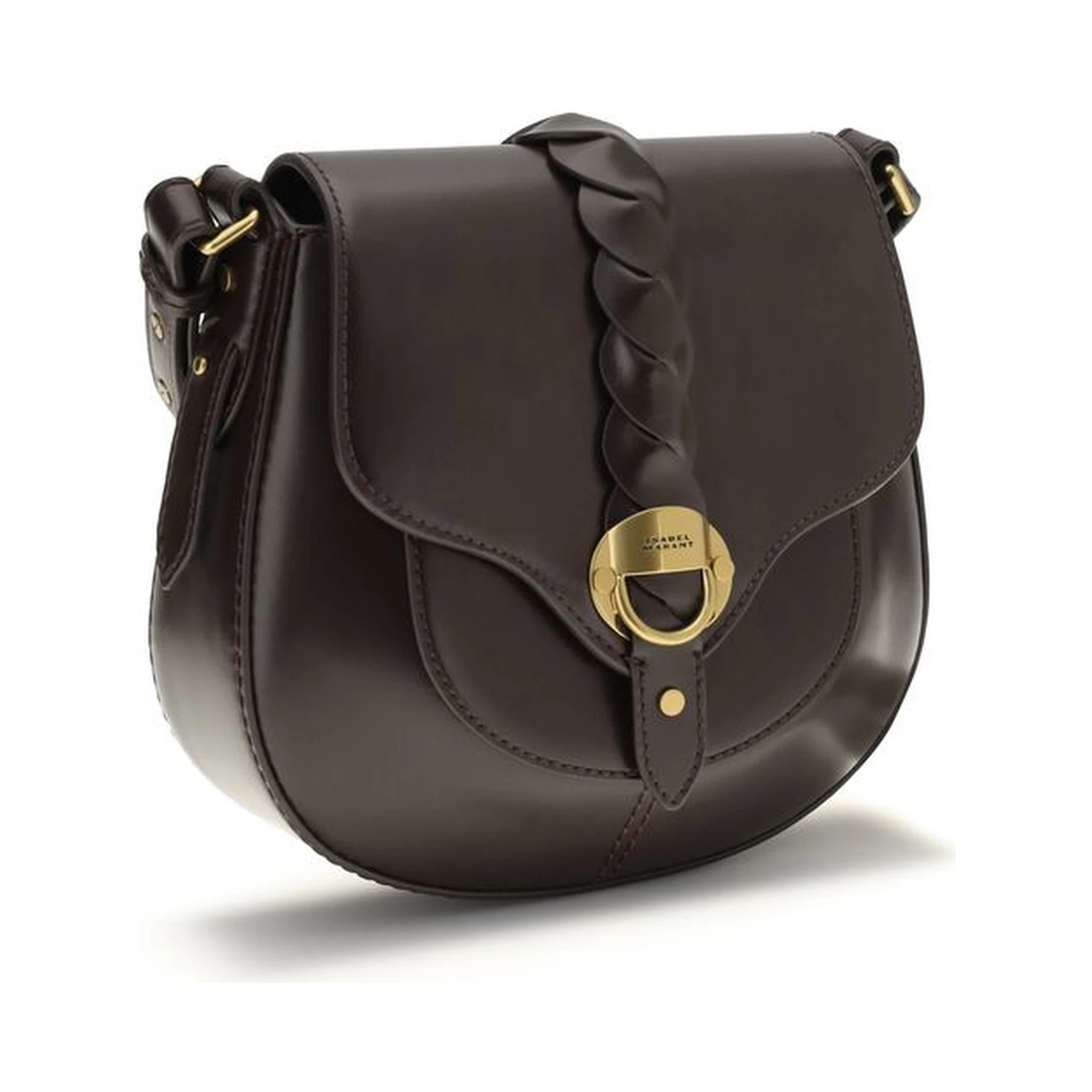 Brown Calf Leather Bos Taurus Shoulder Bag