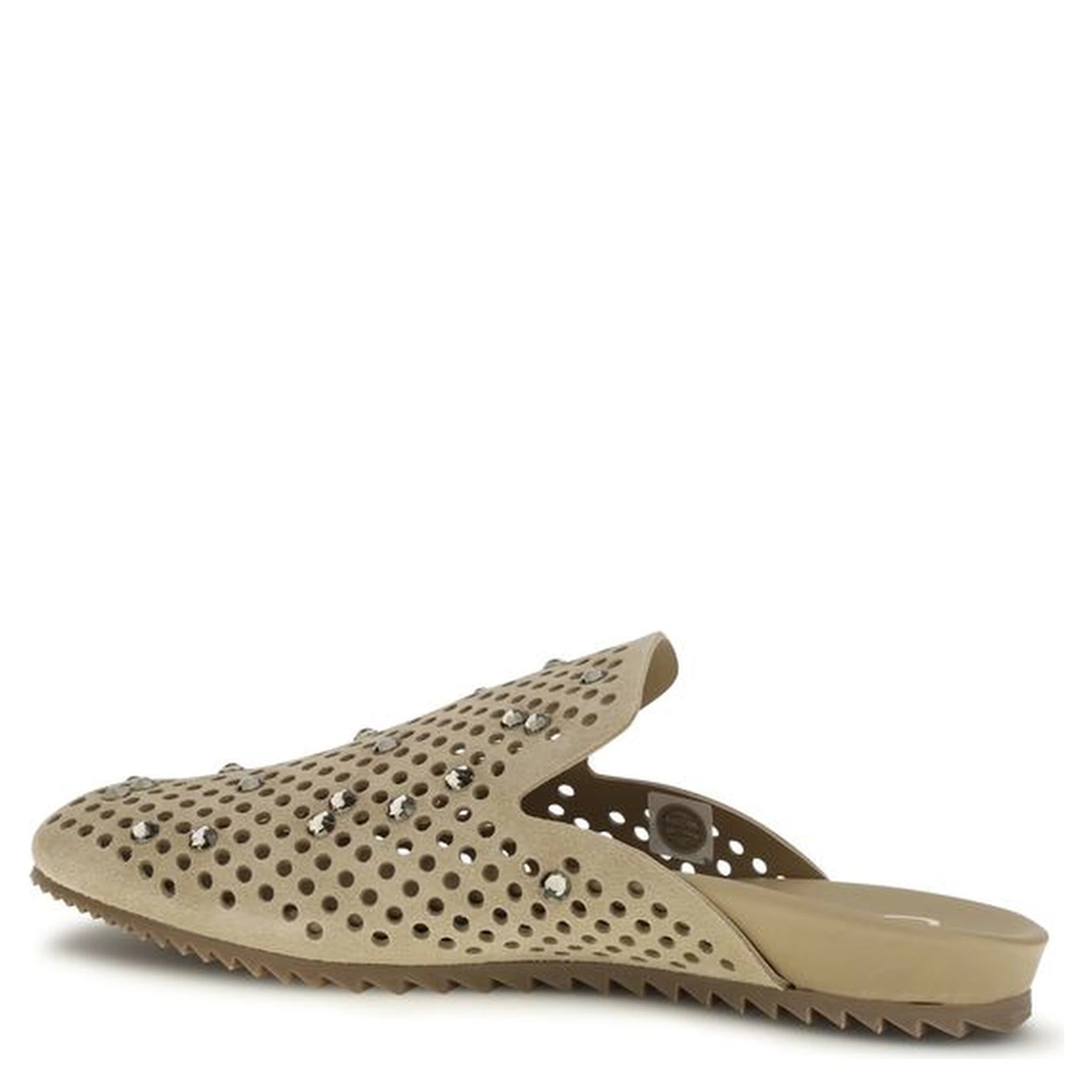 Beige Calf Leather Bos Taurus Mules