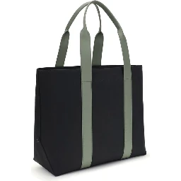 Black Cotton Handbag