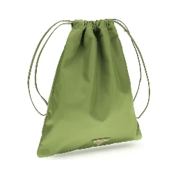 Bicolor Recycled Polyamide Shoulder Bag