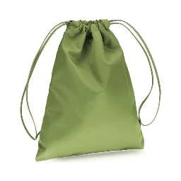Bicolor Recycled Polyamide Shoulder Bag