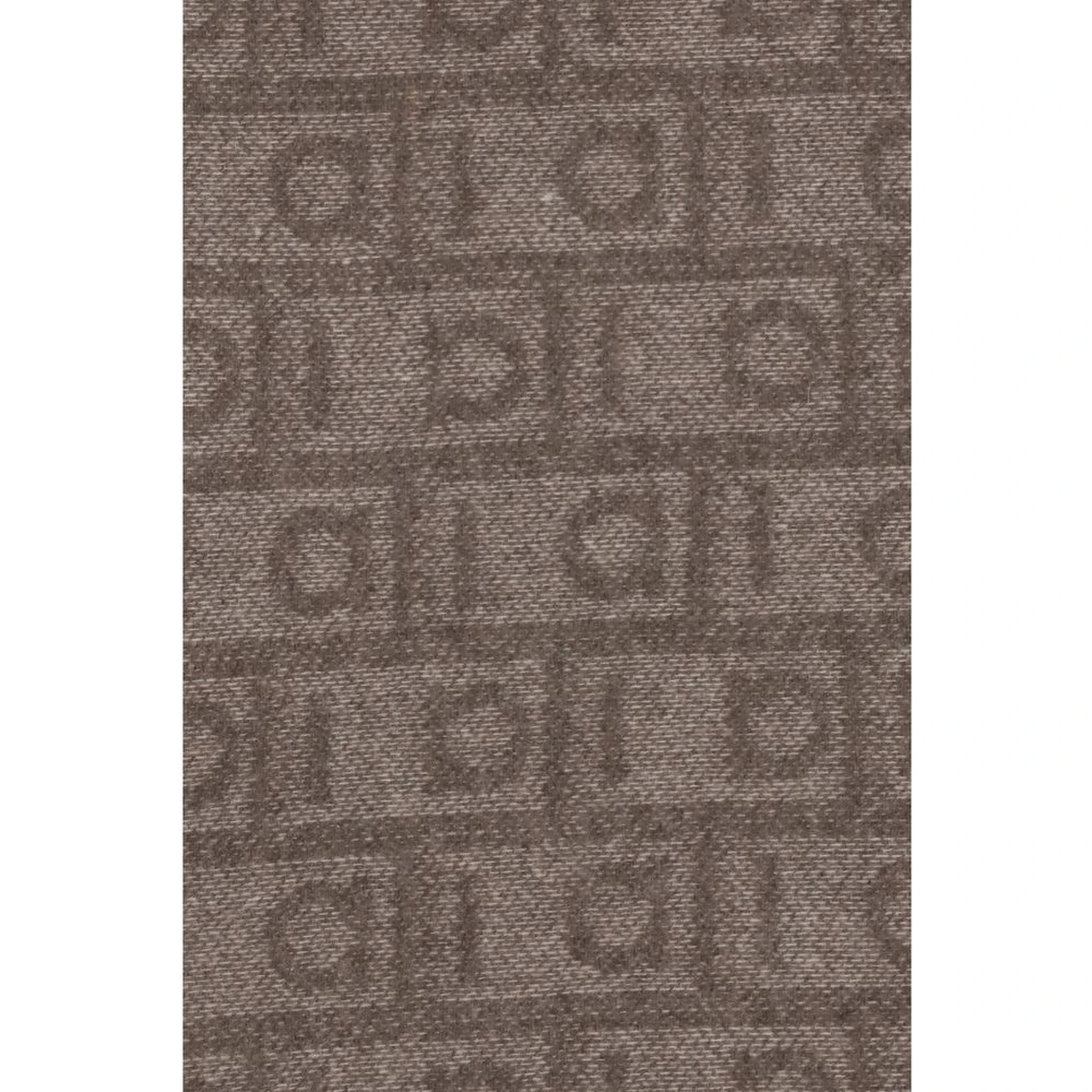 وشاح بني من الكشمير