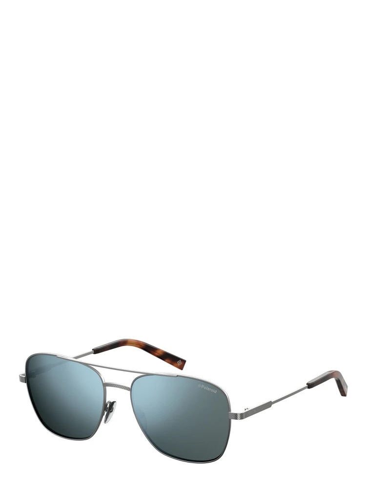 Gray Metal Sunglasses