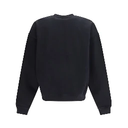 سويت شيرت قطني أسود