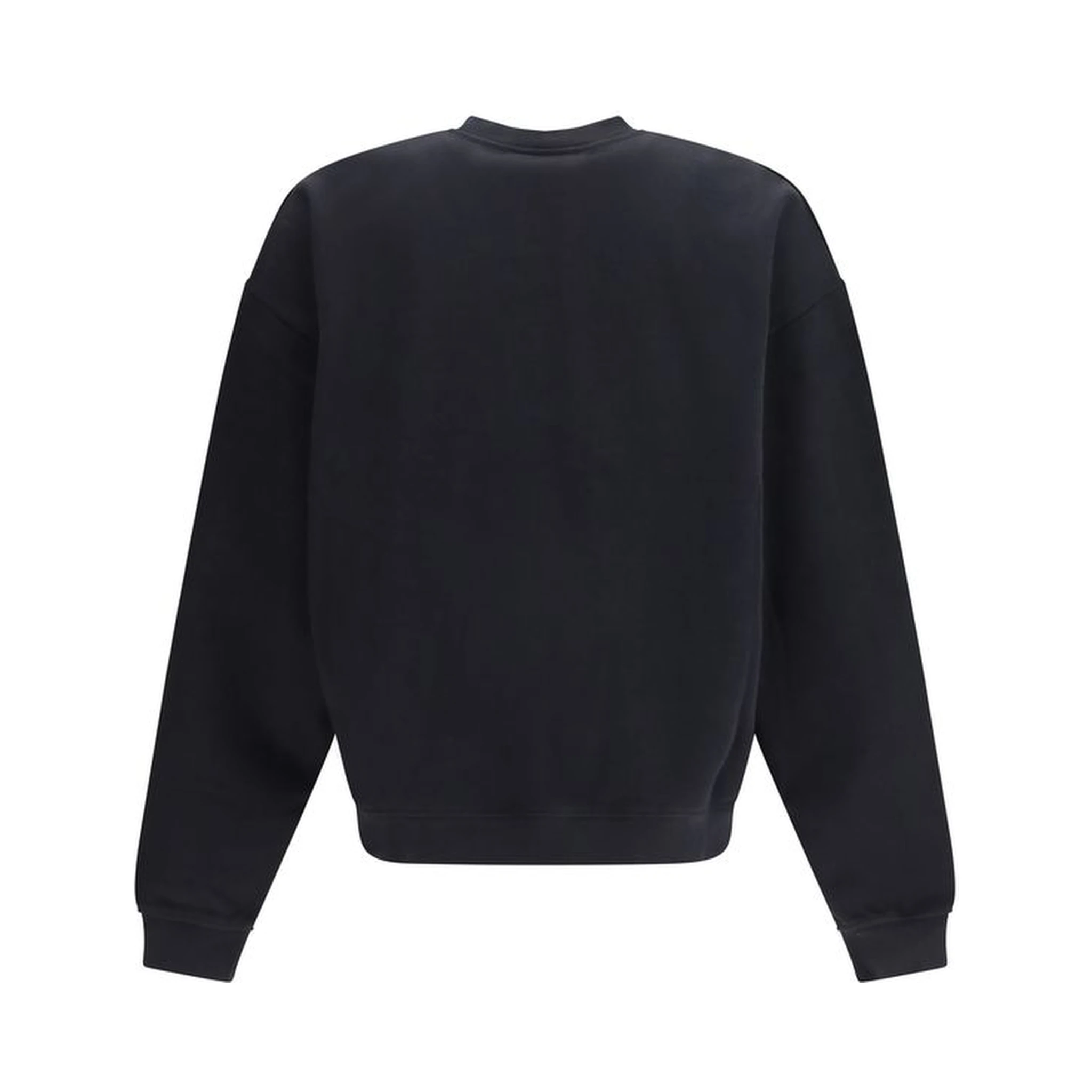 سويت شيرت قطني أسود