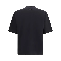 تيشيرت قطني أسود