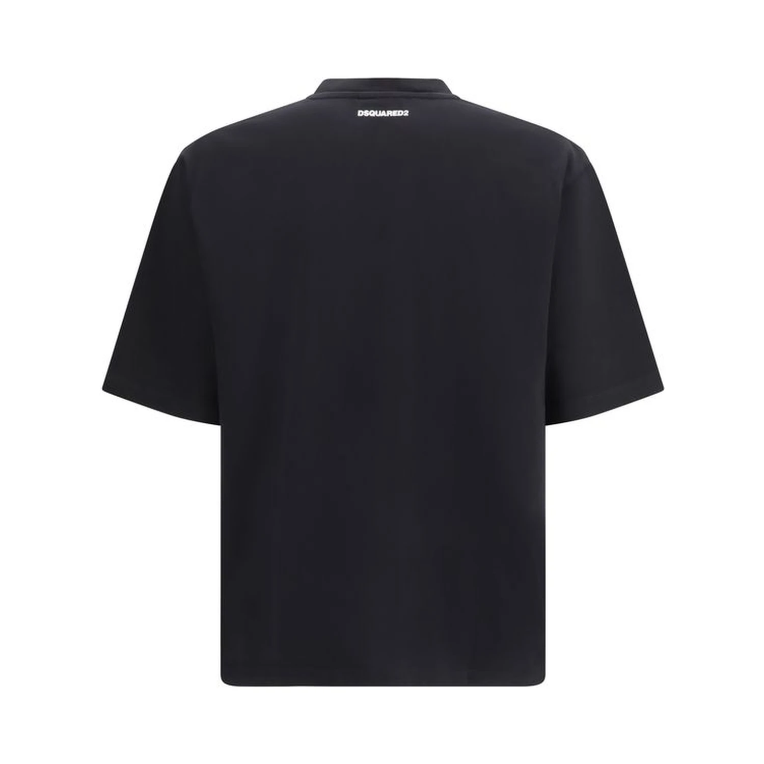 Black Cotton T-Shirt