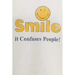 White Cotton Sweatshirt