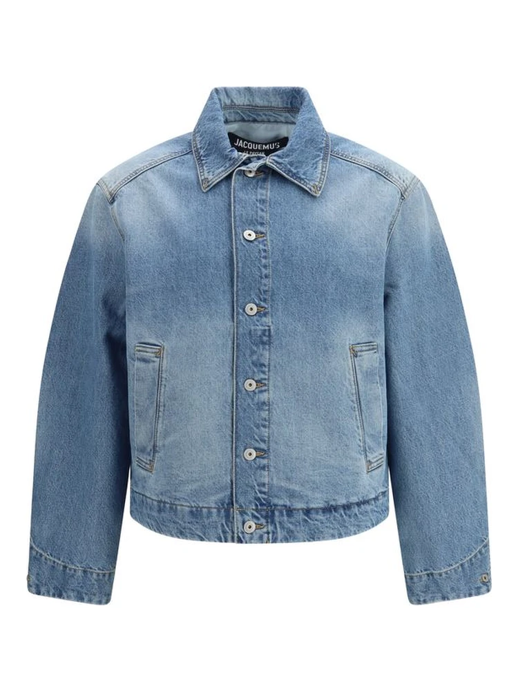 Blue Polyamide Clothing