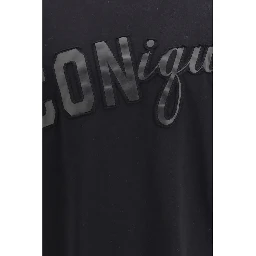 تيشيرت قطني أسود