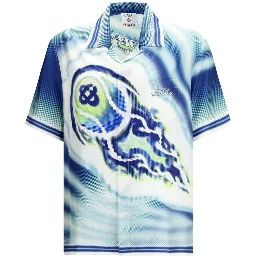 Multicolor Silk Dress Shirt