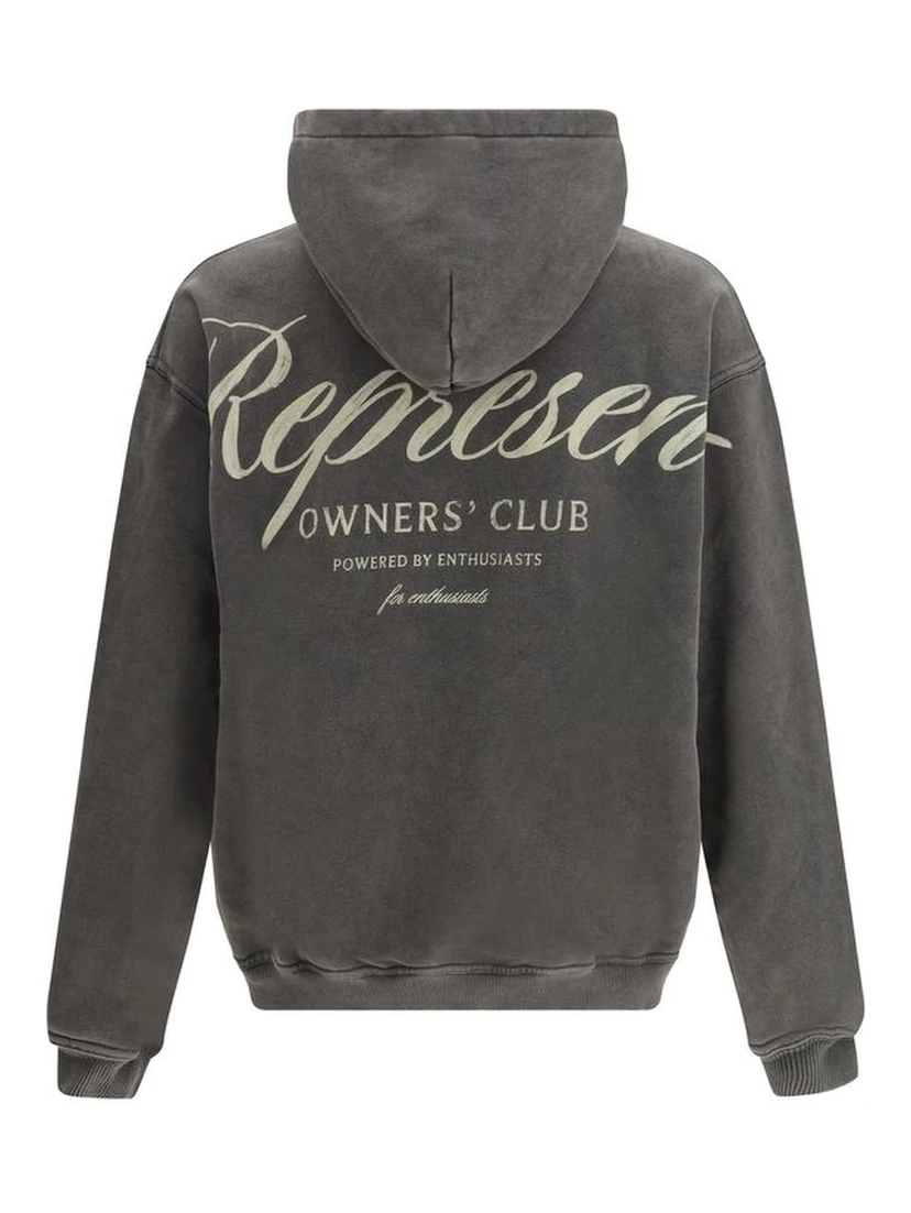 سويت شيرت قطني رمادي