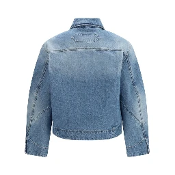 Blue Polyamide Clothing