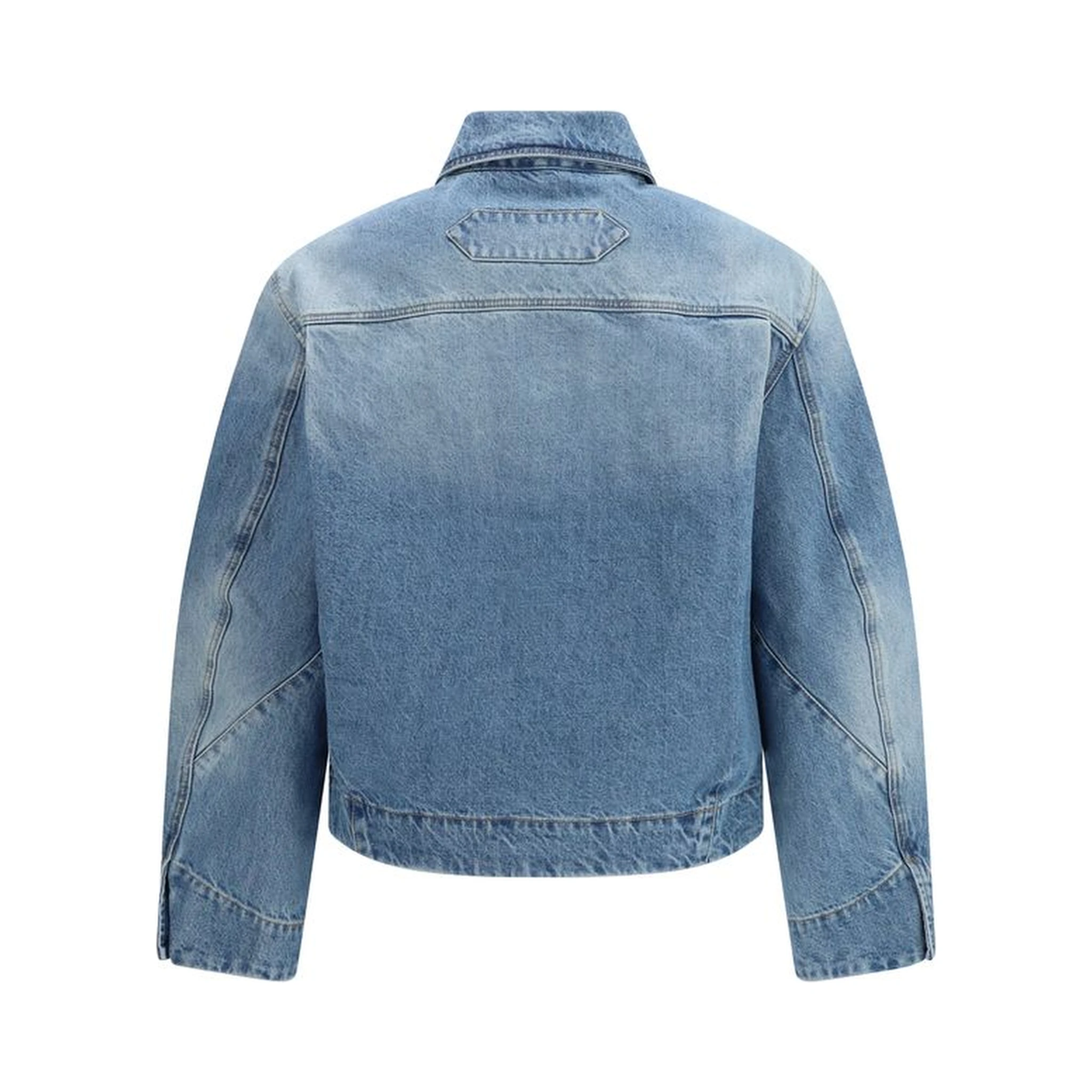 Blue Polyamide Clothing