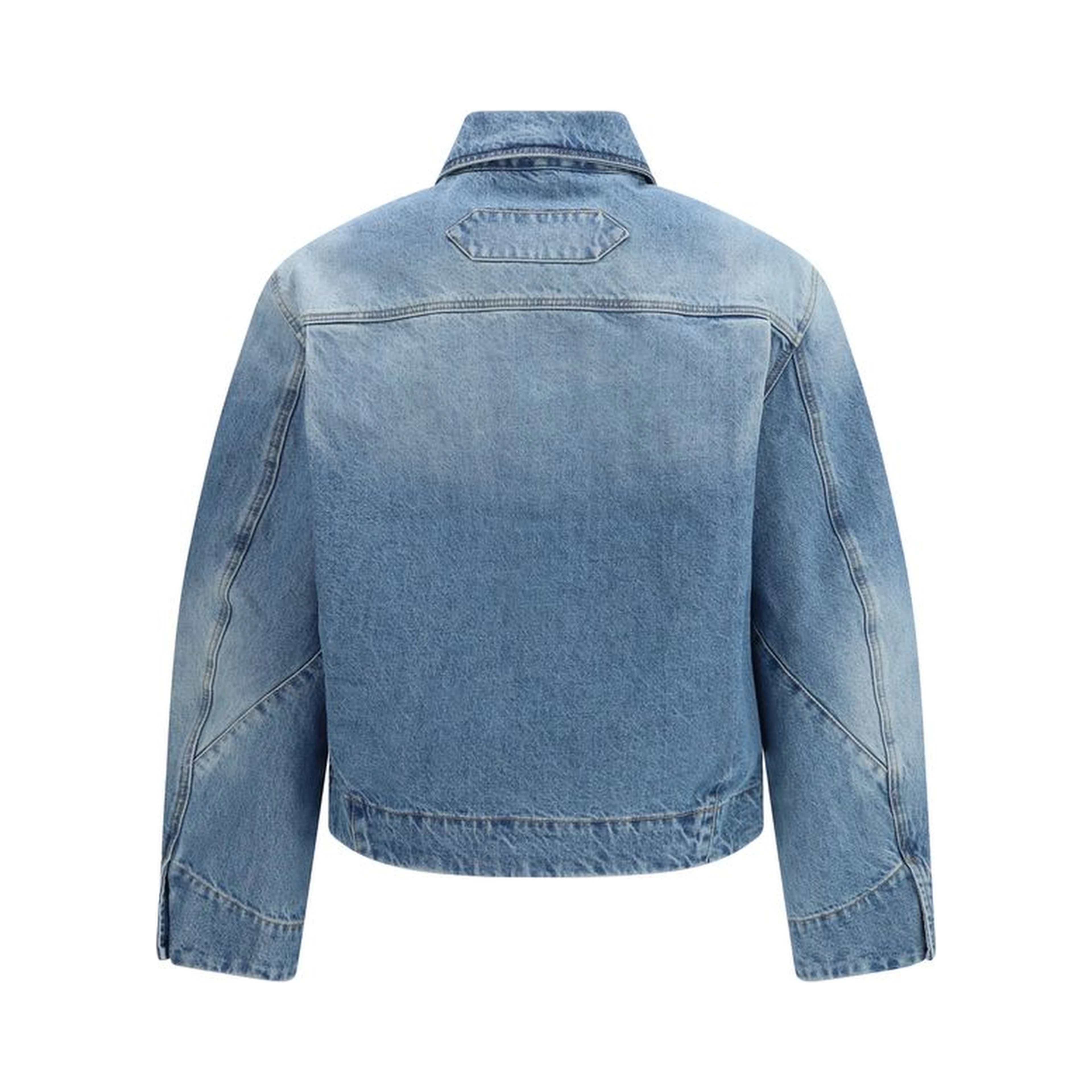 Blue Polyamide Clothing