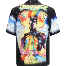 Multicolor Silk Pattern Shirt