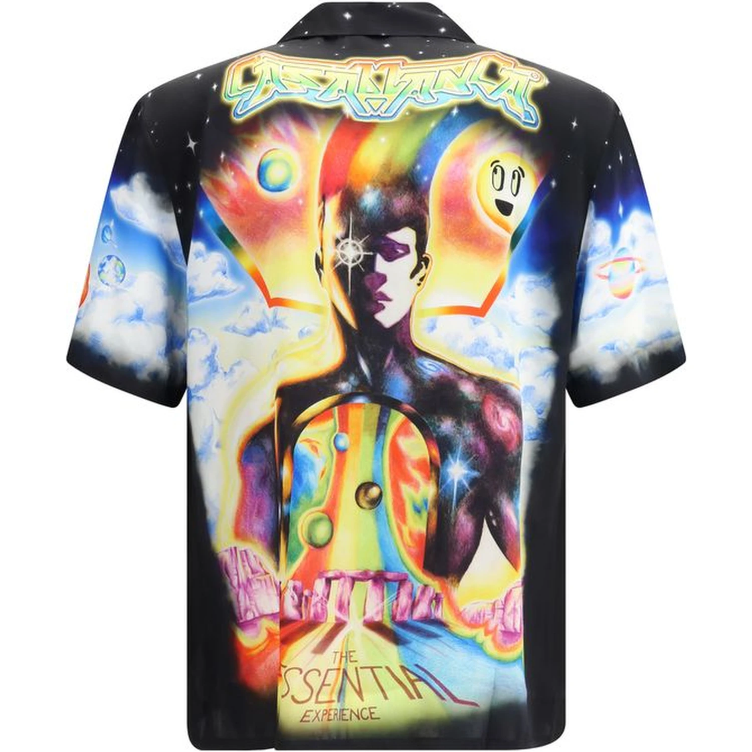 Multicolor Silk Pattern Shirt