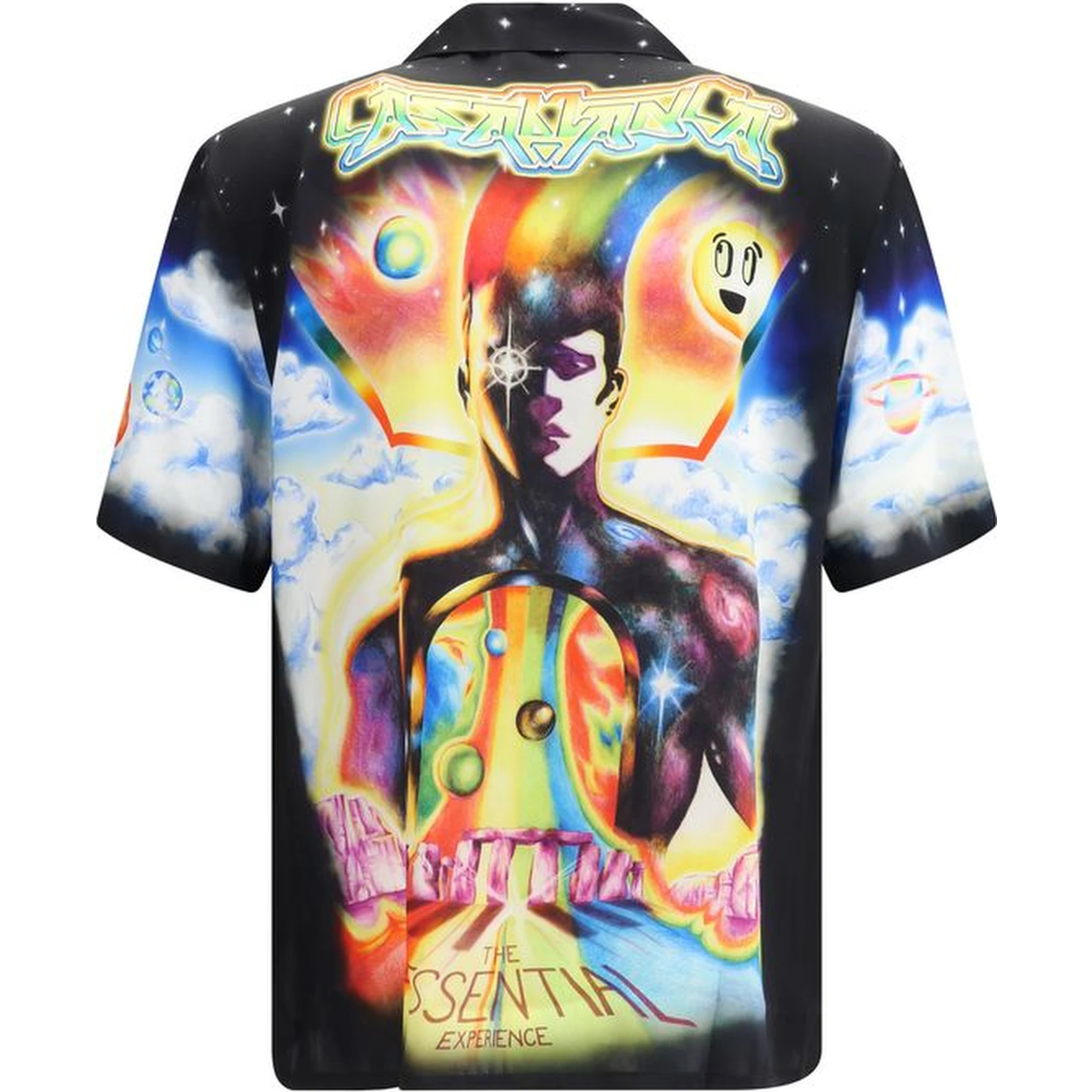 Multicolor Silk Pattern Shirt