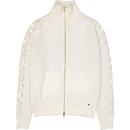 White Cashmere Cardigan