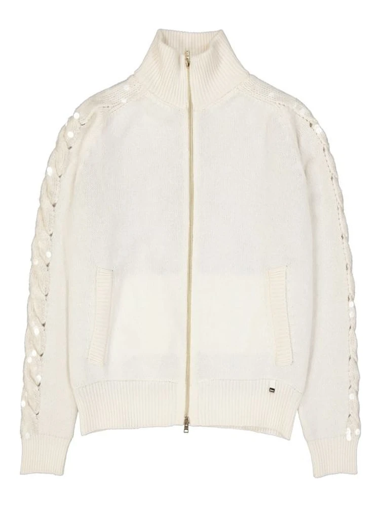 White Cashmere Cardigan